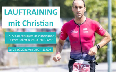 Alle Details zum Lauftraining mit Christian Almer